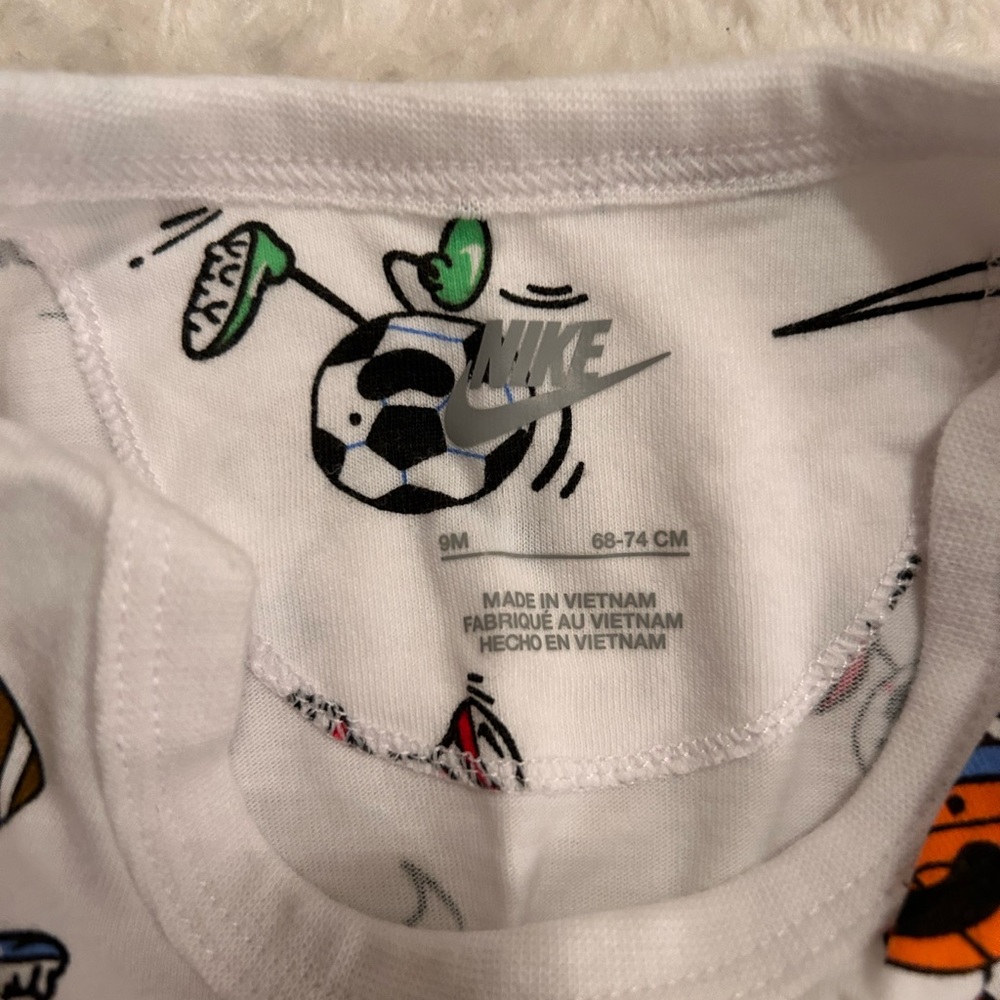 Nike 9 month sports ball set!